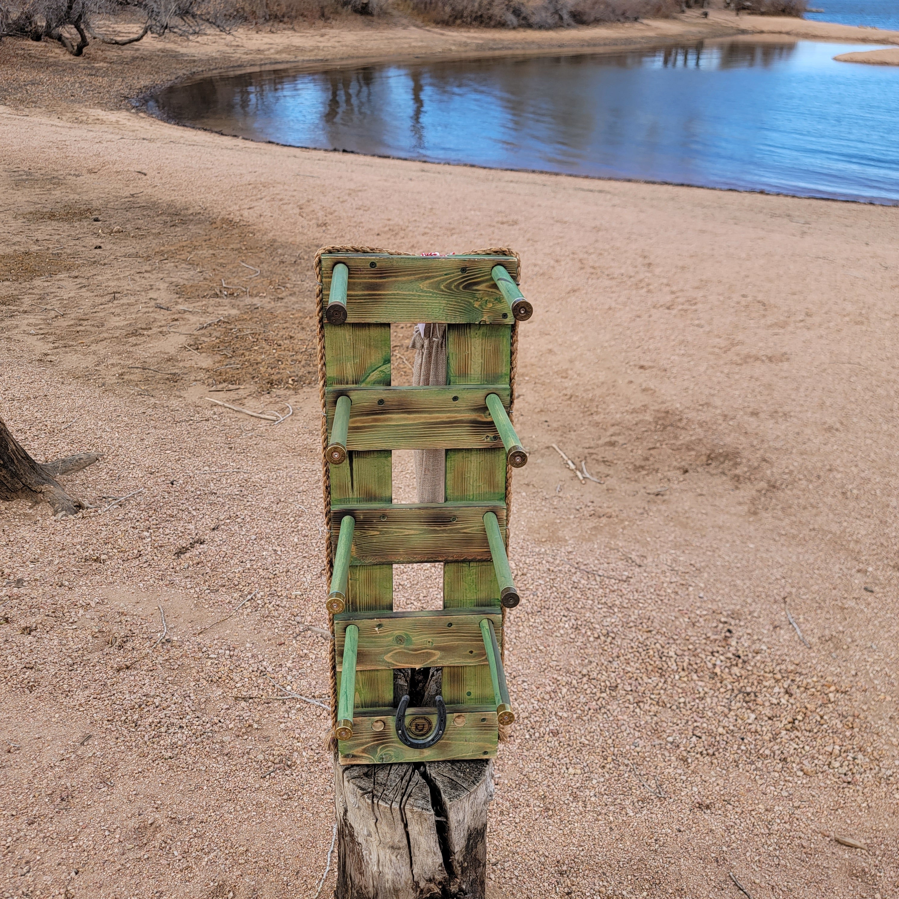 4 Cowboy Hat Rack Vertical | Cowboy Hat Holder |  Rustic Western Hat Display | Handcrafted Wooden Organizer | Space-Saving Home Decor | Made in USA