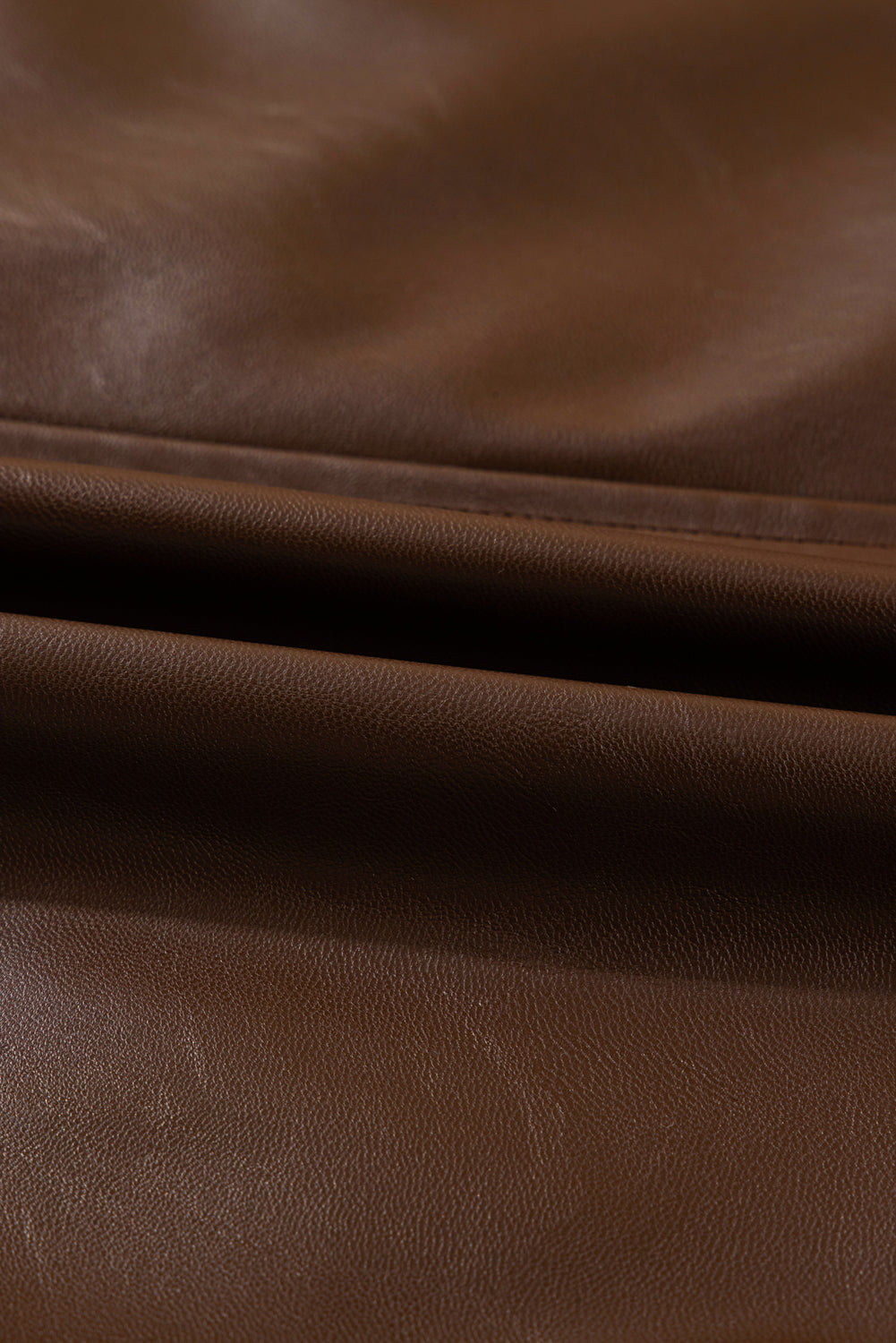 Mila Drawstring Hem Leather Jacket